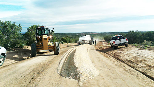 Road construction