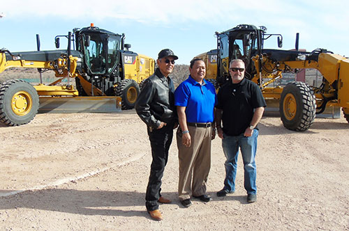 Alton Joe Shepherd with road crew