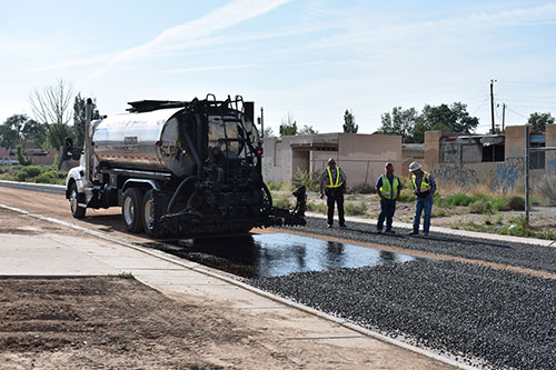 Road construction